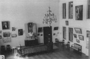 Фрагмент экспозиции краеведческого музея в годы оккупации, 1942-1943 гг.