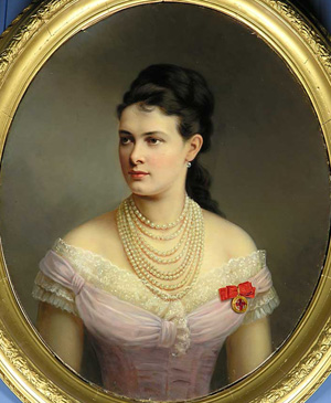Погрудное изображение Великой княгини Марии Павловны (1900-е гг.)